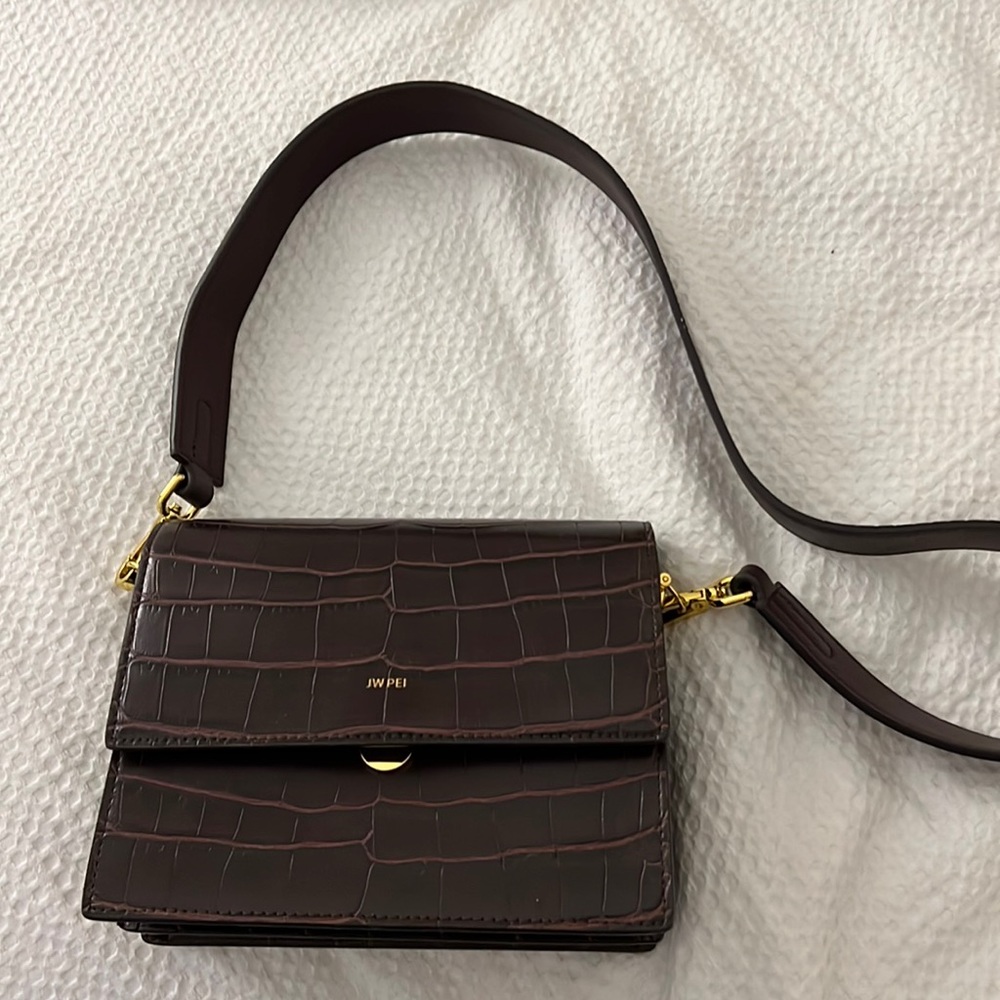 JW Pei mini flap crossbody bag w/ detachable strap